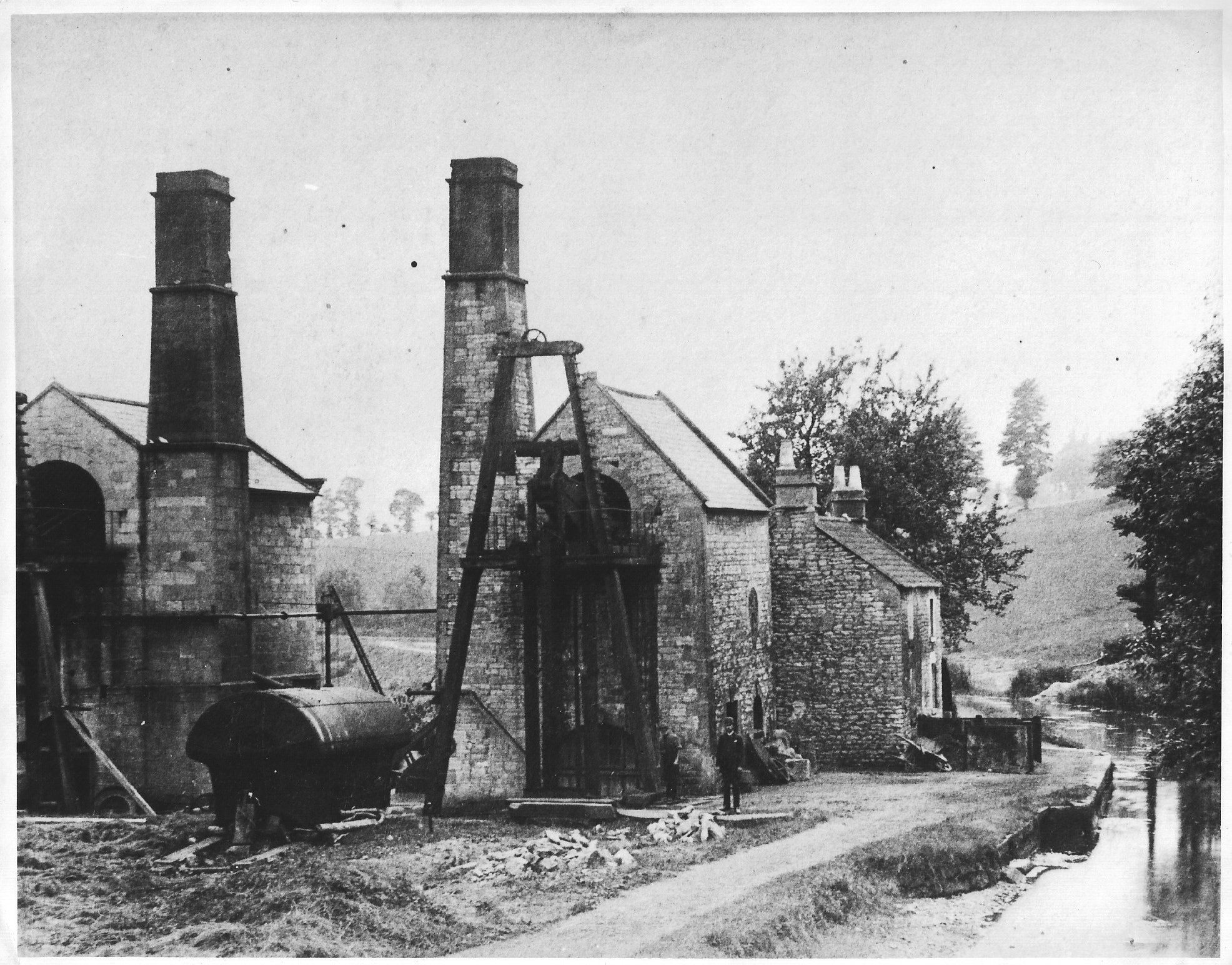 Dunkerton Pumping Engines - Len Bampfylde c.1890