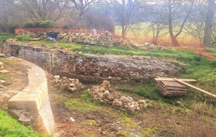 Terminus Bridge wall needs restoration